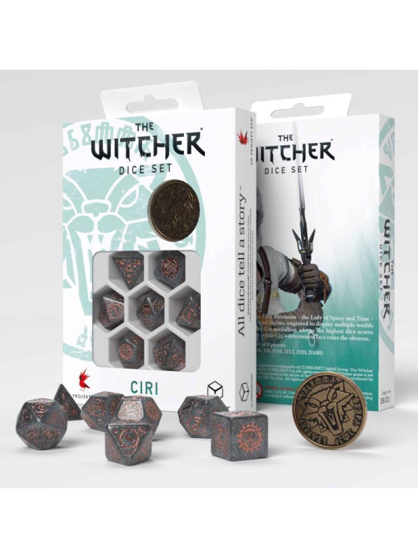 The Witcher Dice Set. Ciri - Elder Blood