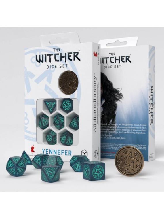 The Witcher Dice Set: Yennefer – Sorceress Supreme