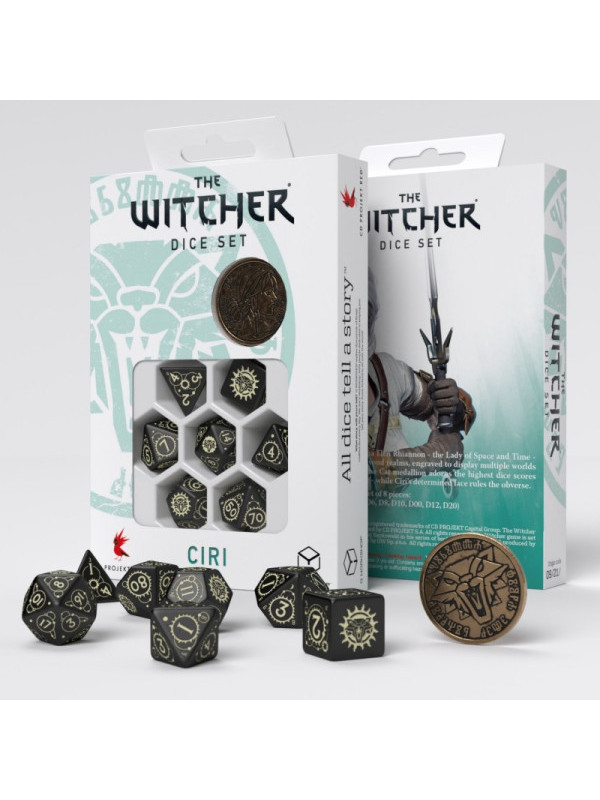 The Witcher Dice Set: Ciri - The Zireael