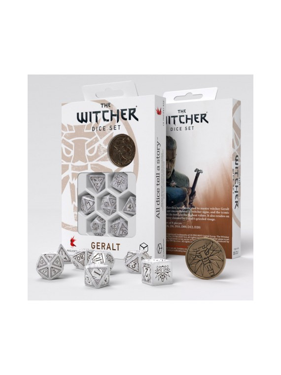 The Witcher Dice Set: Geralt – The White Wolf
