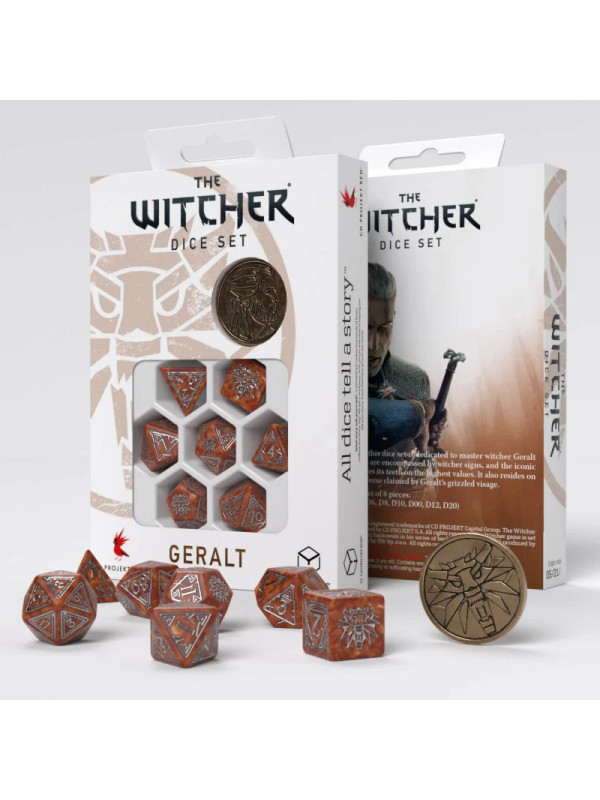 The Witcher Dice Set: Geralt – The Monster Slayer