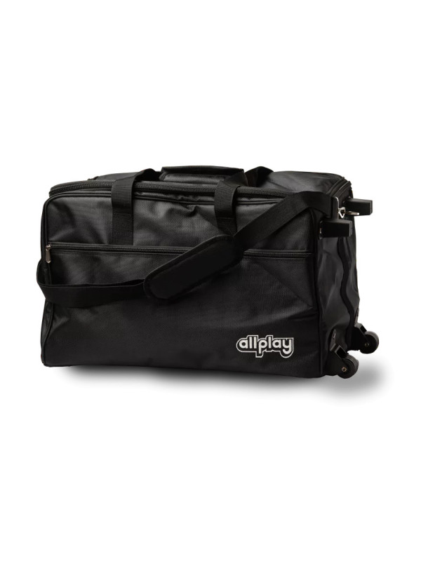 Allplay Rolling Board Game Bag - Carbon Fiber Black