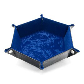 CritStones Foldable Dice Tray - Blue