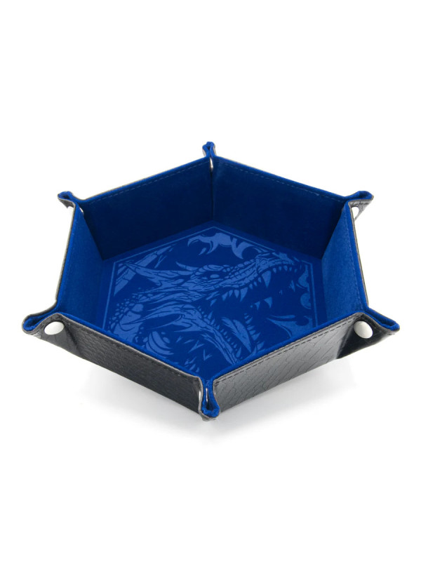 CritStones Foldable Dice Tray - Blue