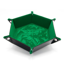 CritStones Foldable Dice Tray - Green