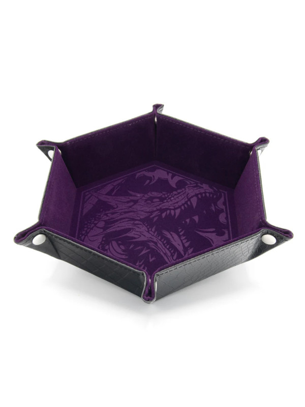 CritStones Foldable Dice Tray - Purple