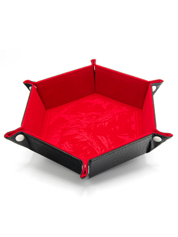 CritStones Foldable Dice Tray - Red