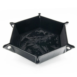 CritStones Foldable Dice Tray - Black