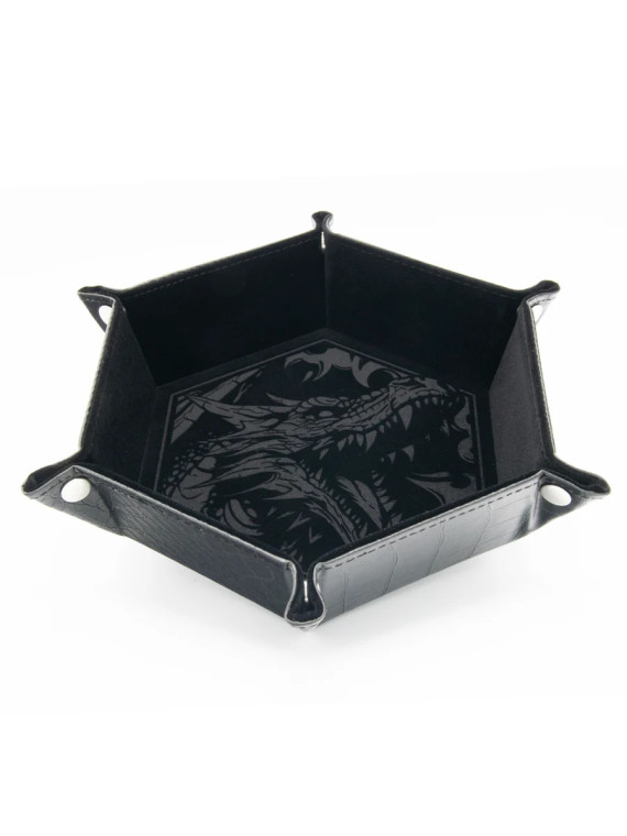 CritStones Foldable Dice Tray - Black