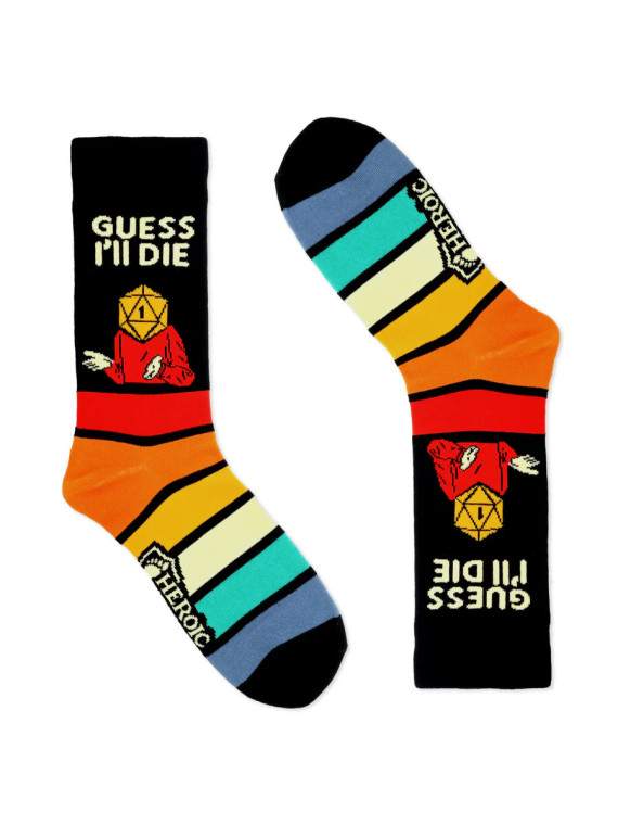 Guess I'll Die Socks - Size 43 - 46