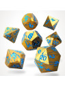 CritStones - Sundered Spells Metal RPG Dice Set