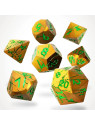 CritStones - Gorgon Gaze Metal RPG Dice Set