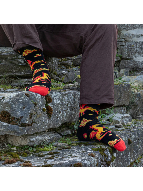 Greedy Dragon Socks