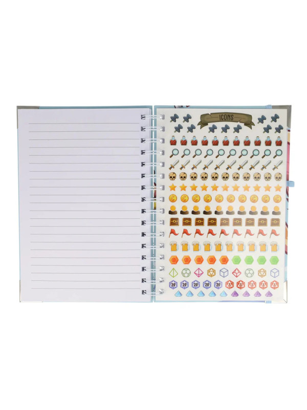 Anatomy of the d20 Deluxe Notebook