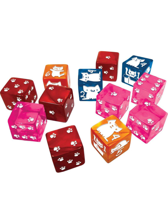 Kitten D6 Dice Set (12x D6)