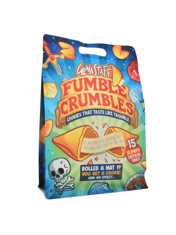 Fumble Crumbles - Critical Fail Cookies - Bag of 15
