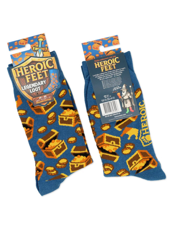 Heroic Feet - Legendary Loot Socks
