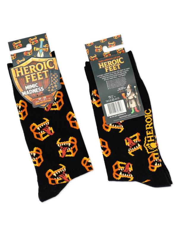 Heroic Feet - Mimic Madness Socks