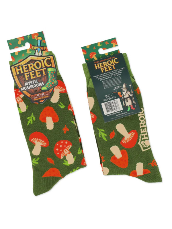 Heroic Feet - Mystic Mushrooms Socks