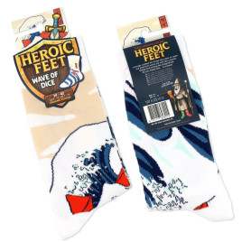 Heroic Feet - Wave of Dice Socks