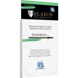 Paladin Sleeves - Gudrun Premium Queen Tarot 61x112mm (55 Sleeves)