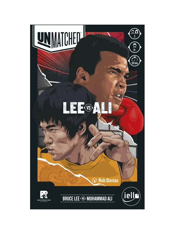 Unmatched: Lee vs Ali (First print with foil cards)