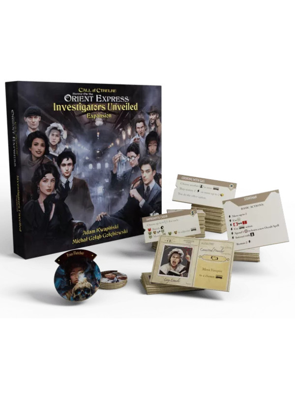 Horror on the Orient Express: The Board Game – Investigators Unveiled