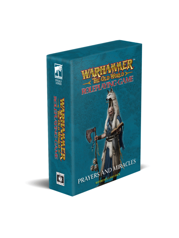 Warhammer: the Old World Roleplaying Game, Prayers & Miracles Card Deck