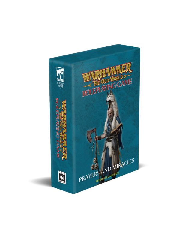 Warhammer: the Old World Roleplaying Game, Prayers & Miracles Card Deck