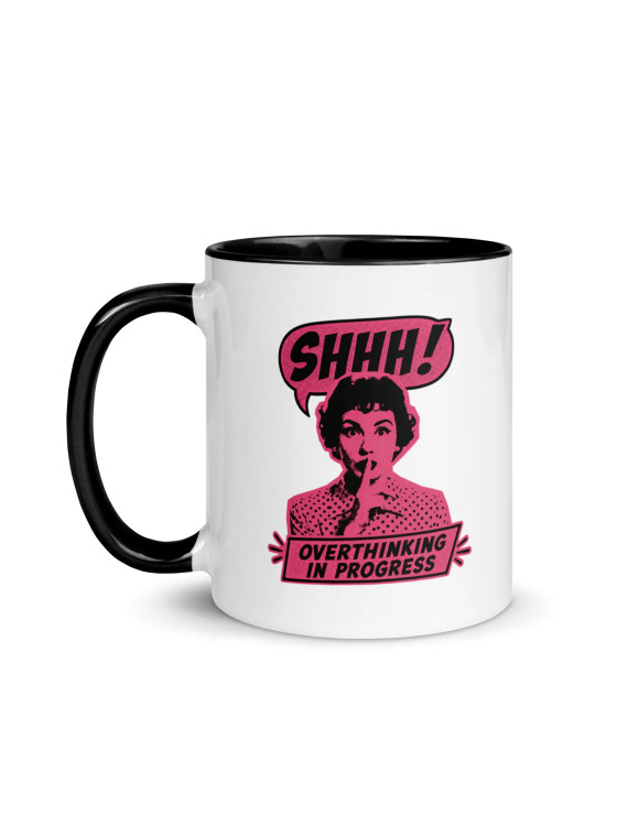 Overthinking in Progress - Mug