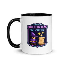 Rulebook Wizard - Mug