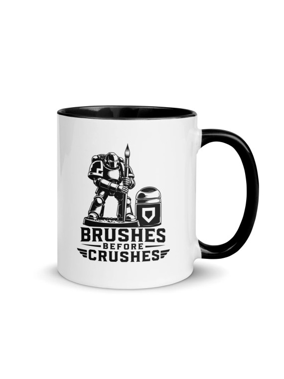 Brushes Before Crushes - Mug