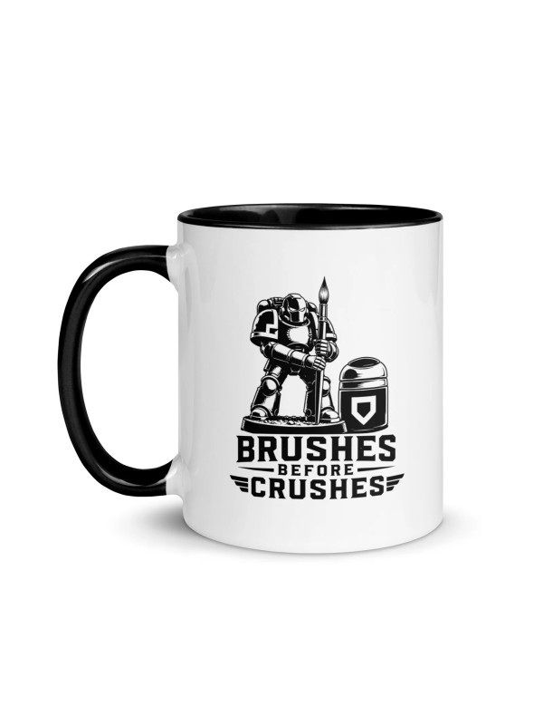 Brushes Before Crushes - Mug