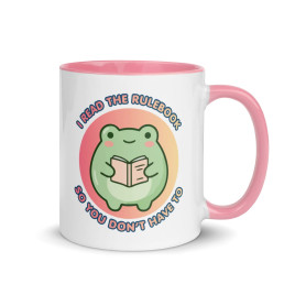 Read The Rules - Mug