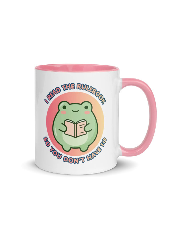 Read The Rules - Mug