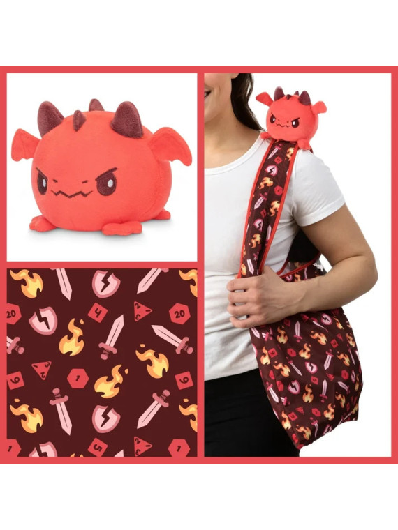 Plushie Tote Bag - Red Dragon