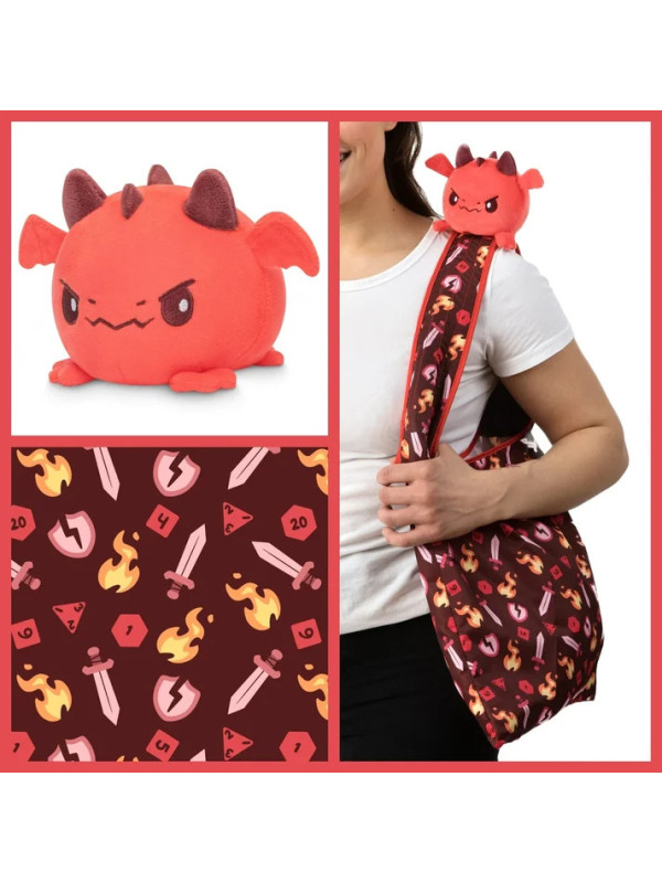 Plushie Tote Bag - Red Dragon