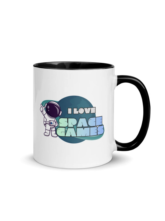 I Love Space Games - Mug