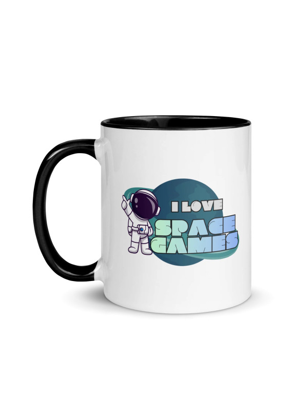 I Love Space Games - Mug