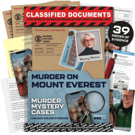 Murder Mystery Cases - Murder on Mount Everest