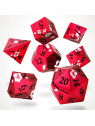 CritStones - Dawn Blossom Metal RPG Dice Set