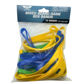 12 Pack of Mixed Board Game Box Bands