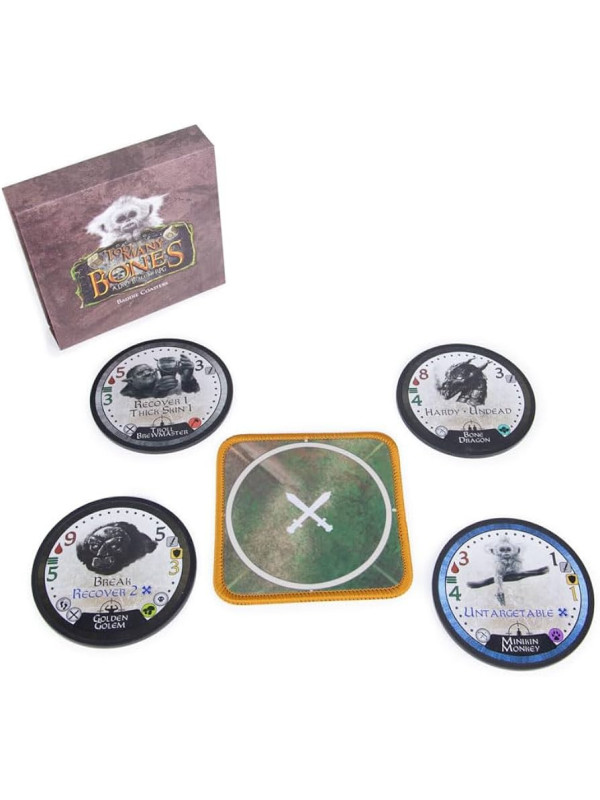 Too Many Bones Chip Coasters: Baddies