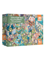A Day in Cat Town with sweet Kittens Fish & Candies Puzzle