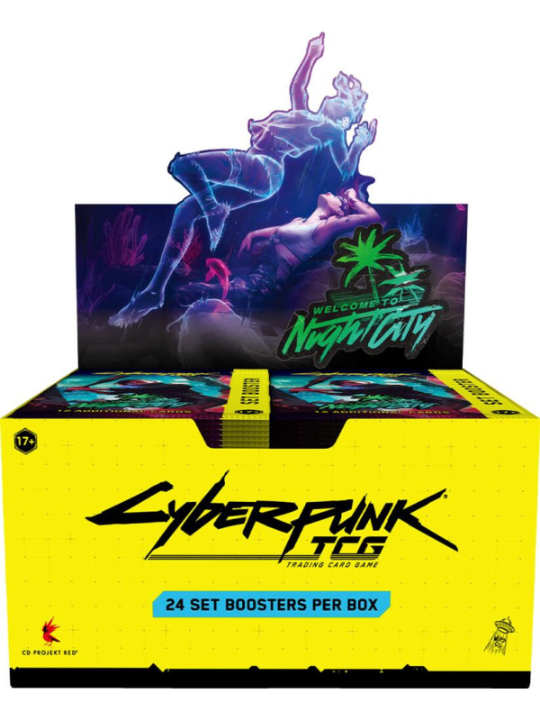 Cyberpunk TCG Welcome to Night City - Booster Display (24)
