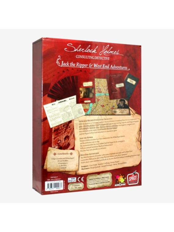 Sherlock Holmes Consulting Detective - Jack the Ripper & West End Adventures