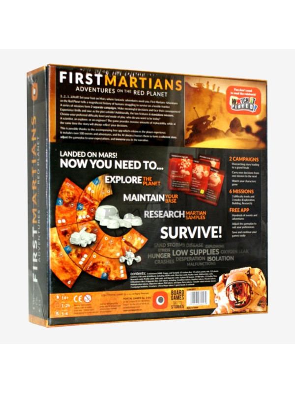 First Martians: Adventures on the Red Planet