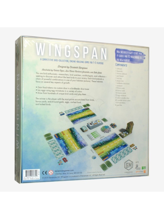 Wingspan Revised Edition w/Swift Start Promo