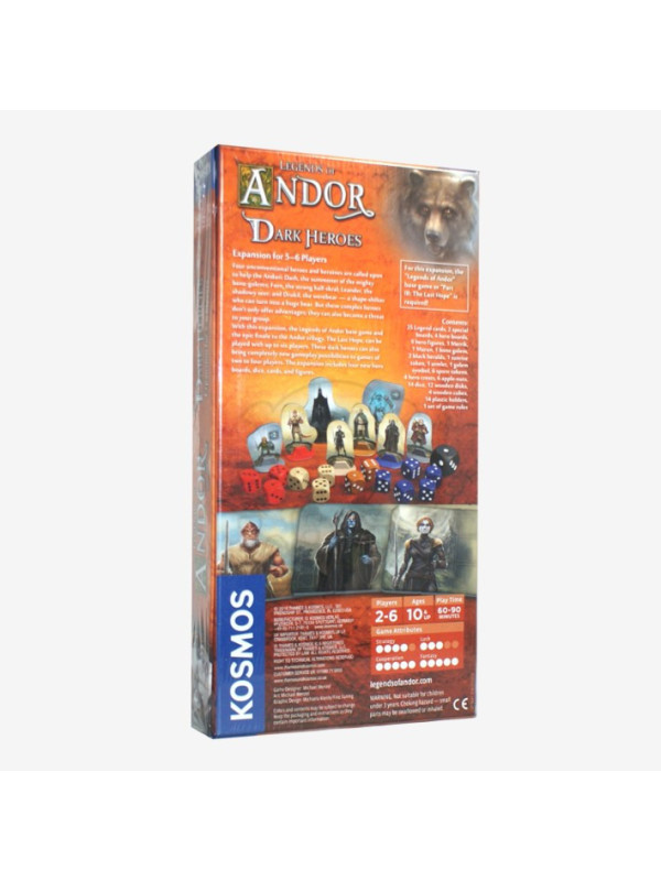 Legends of Andor: Dark Heroes 5-6 Players