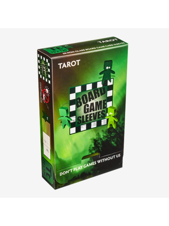 Arcane Tinmen Sleeves - Non-Glare - Tarot (70x120mm) - 50 Pcs